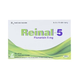 Thuốc Reinal-5 Davipharm điều trị dự phòng cơn đau nửa đầu (6 vỉ x 10 viên)