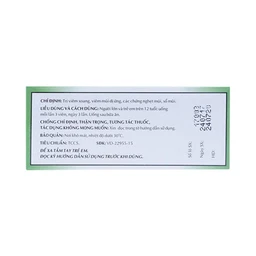 Thuốc Rhinassin-OPC điều trị viêm xoang, viêm mũi dị ứng (5 vỉ x 10 viên)