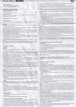 Thuốc Dogrel SaVi giảm nguy cơ tai biến tim mạch (3 vỉ x 10 viên) 