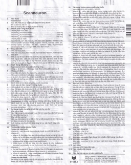 Thuốc Scanneuron Stella điều trị các rối loạn về hệ thần kinh (10 vỉ x 10 viên)