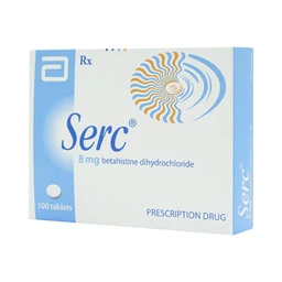 Thuốc Serc Abbott điều trị chóng mặt, mất thính giác, ù tai (4 vỉ x 25 viên)