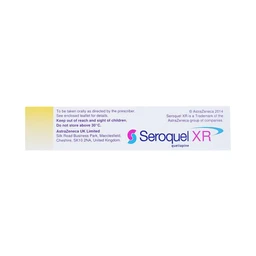 Thuốc Seroquel XR 50mg AstraZeneca điều trị tâm thần phân liệt (3 vỉ x 10 viên)