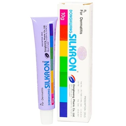 Kem bôi da SILKRON Dongkwang điều trị nhiễm khuẩn, nhiễm nấm (10g) 