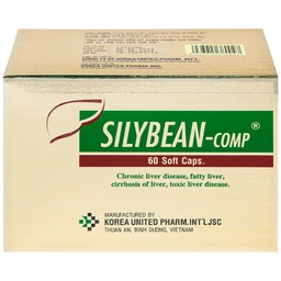 Thuốc Silybean-Comp United hỗ trợ điều trị bệnh gan mãn tính, gan nhiễm mỡ (6 vỉ x 10 viên)