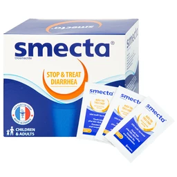 Thuốc bột pha hỗn dịch uống Smecta Ipsen hương cam & vani điều trị tiêu chảy, bảo vệ niêm mạc tiêu hoá (30 gói)