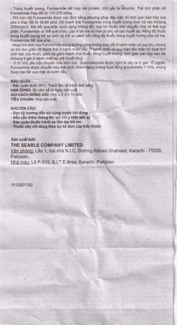 Thuốc Spiromide 40 Searle chẩn đoán và điều trị cường Aldosterone nguyên phát (3 vỉ x 10 viên) 