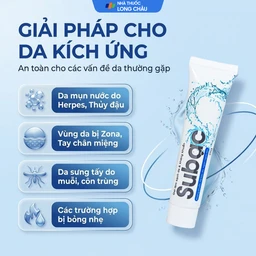 Gel bôi Su Bạc kháng khuẩn, làm sạch da (25g) 4