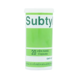 Thuốc Subtyl Mekophar điều trị tiêu chảy, viêm ruột (20 viên) 6