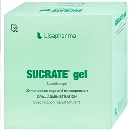 Hỗn dịch Sucrate Gel Istituto Biochimico Italiano điều trị loét dạ dày - tá tràng (30 gói x 5ml)