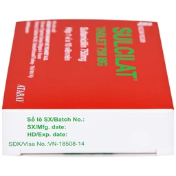 Thuốc Sulcilat 750mg Atabay điều trị các bệnh nhiễm khuẩn (1 vỉ x 10 viên)