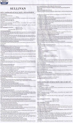 Thuốc Sullivan Davipharm điều trị bệnh tâm thần phân liệt (4 vỉ x 7 viên)