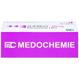 Thuốc Sumiko 20mg Medochemie điều trị bệnh trầm cảm (5 vỉ x 10 viên)
