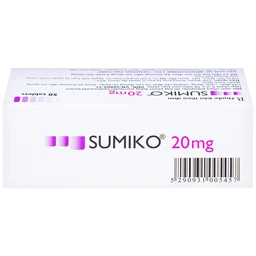Thuốc Sumiko 20mg Medochemie điều trị bệnh trầm cảm (5 vỉ x 10 viên)