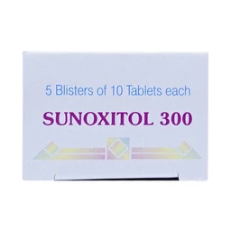 Thuốc Sunoxitol 300 Sun Pharma điều trị động kinh cục bộ (5 vỉ x 10 viên)