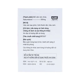 Thuốc Suntab Tablet DongKoo điều trị triệu chứng viêm xương khớp (10 vỉ x 10 viên)