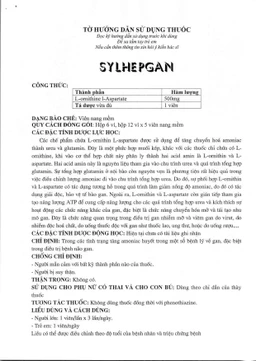 Thuốc Sylhepgan Nam Hà điều trị tăng amoniac huyết (12 vỉ x 5 viên)