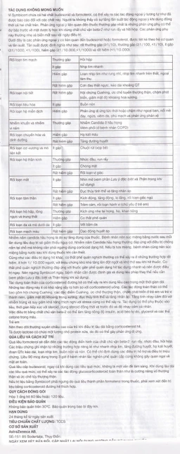 Thuốc bột để hít Symbicort AstraZeneca điều trị hen suyễn (120 liều)