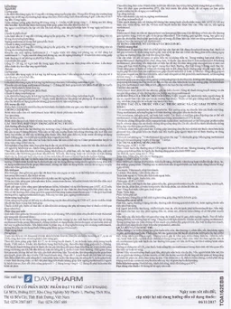 Thuốc Tazilex Davipharm điều trị trước khi phẫu thuật tuyến giáp (10 vỉ x 10 viên) 