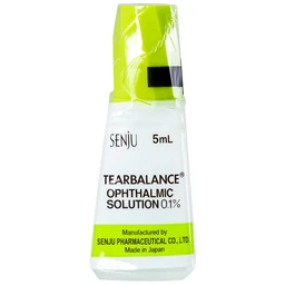 Dung dịch thuốc nhỏ mắt Tearbalance 0.1% điều trị tổn thương biểu mô kết - giác mạc (5ml)