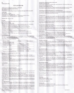 Thuốc Tenadinir Maxim điều trị nhiễm khuẩn nhẹ và vừa (1 vỉ x 10 viên)