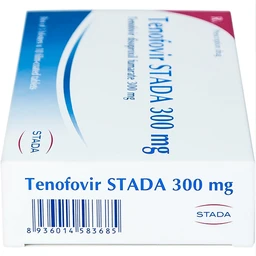 Thuốc Tenofovir STADA 300mg điều trị nhiễm HIV-1, viêm gan B (3 vỉ x 10 viên) 