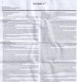 Thuốc Tenricy 0.5mg Phil điều trị triệu chứng phì đại tuyến tiền liệt lành tính (3 vỉ x 10 viên)