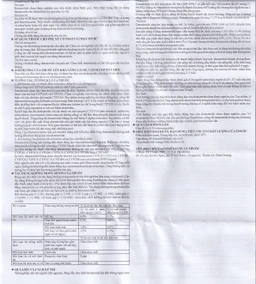 Thuốc Tenricy 0.5mg Phil điều trị triệu chứng phì đại tuyến tiền liệt lành tính (3 vỉ x 10 viên)