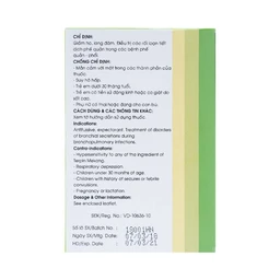 Thuốc Terpin Mekong Mekophar giảm ho, long đàm (2 vỉ x 25 viên)