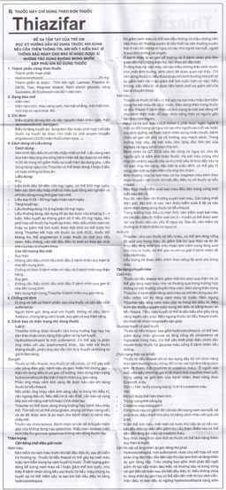 Thuốc Thiazifar Pharmedic điều trị suy tim, tăng huyết áp (10 vỉ x 10 viên) 