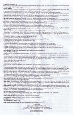 Thuốc Thioridazin 50mg Danapha điều trị bệnh tâm thần phân liệt (100 viên)