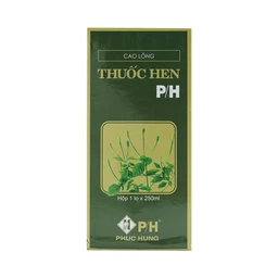 Cao lỏng thuốc hen P/H điều trị các thể hen phế quản (250ml)