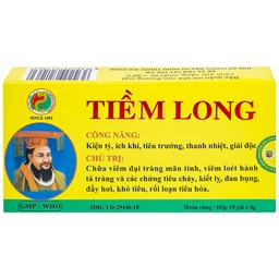 Thuốc Tiềm Long Bảo Long điều trị viêm đại tràng, loét hành tá tràng (10 gói x 4g)