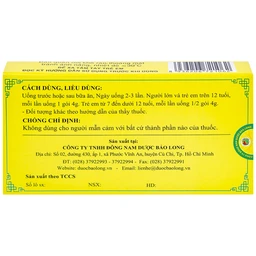 Thuốc Tiềm Long Bảo Long điều trị viêm đại tràng, loét hành tá tràng (10 gói x 4g)