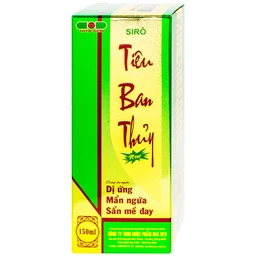 Siro giúp thanh nhiệt giải độc Tiêu Ban Thủy New Hoa Sen (150ml)
