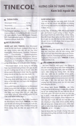 Kem bôi ngoài da Tinecol Deltapharm điều trị lác, lang ben (6g)