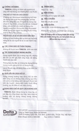 Kem bôi ngoài da Tinecol Deltapharm điều trị lác, lang ben (6g)