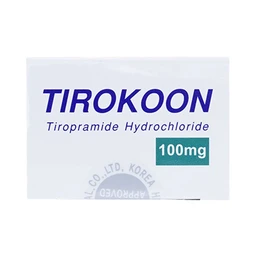 Thuốc Tirokoon 100mg Hutecs điều trị co thắt dạ dày ruột (10 vỉ x 10 viên)