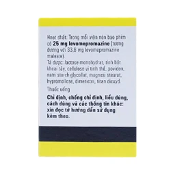 Thuốc Tisercin 25mg Egis điều trị loạn thần (1 lọ x 50 viên)