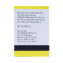 Thuốc Tisercin 25mg Egis điều trị loạn thần (1 lọ x 50 viên)