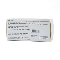 Thuốc Topbrain BV Pharma điều trị tăng tuần hoàn não, tăng cường trí nhớ (6 vỉ x 10 viên)