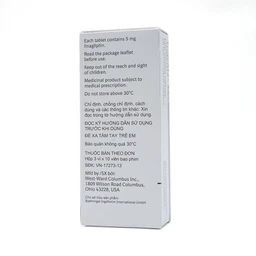 Thuốc Trajenta 5mg Boehringer kiểm soát đường huyết (3 vỉ x 10 viên)