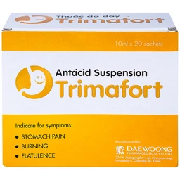Thuốc dạ dày Trimafort Daewoong điều trị đau dạ dày, ợ nóng, đầy hơi (20 gói x 10ml) 