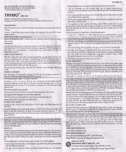 Thuốc Trymo Raptakos điều trị điều trị loét tá tràng, viêm dạ dày (14 vỉ x 8 viên)