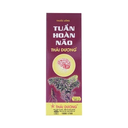 Thuốc uống Tuần Hoàn Não Thái Dương điều trị suy giảm trí nhớ (250ml)
