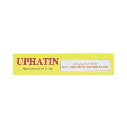 Viên ngậm Uphatin 5mg Uphace điều trị các triệu chứng táo bón (3 vỉ x 10 viên) 