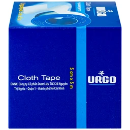 Băng keo lụa Urgosyval 5cmx5m Strong Adhesive Tape băng vết thương trong phẫu thuật và cố định thiết bị y tế