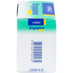 Băng keo giấy Urgopore 2.5cmx5m giúp cố định băng gạc và dụng cụ y tế