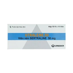 Thuốc Utralene-50 Umedica điều trị trầm cảm (10 vỉ x 10 viên)