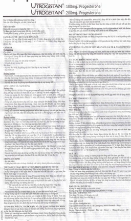 Thuốc Utrogestan 100mg Besins bổ sung nội tiết tố trong bệnh lý sản phụ khoa (2 vỉ x 15 viên)