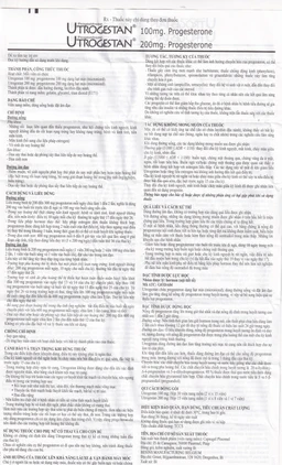 Thuốc Utrogestan 200mg Besins bổ sung nội tiết tố trong bệnh lý sản phụ khoa (15 viên)